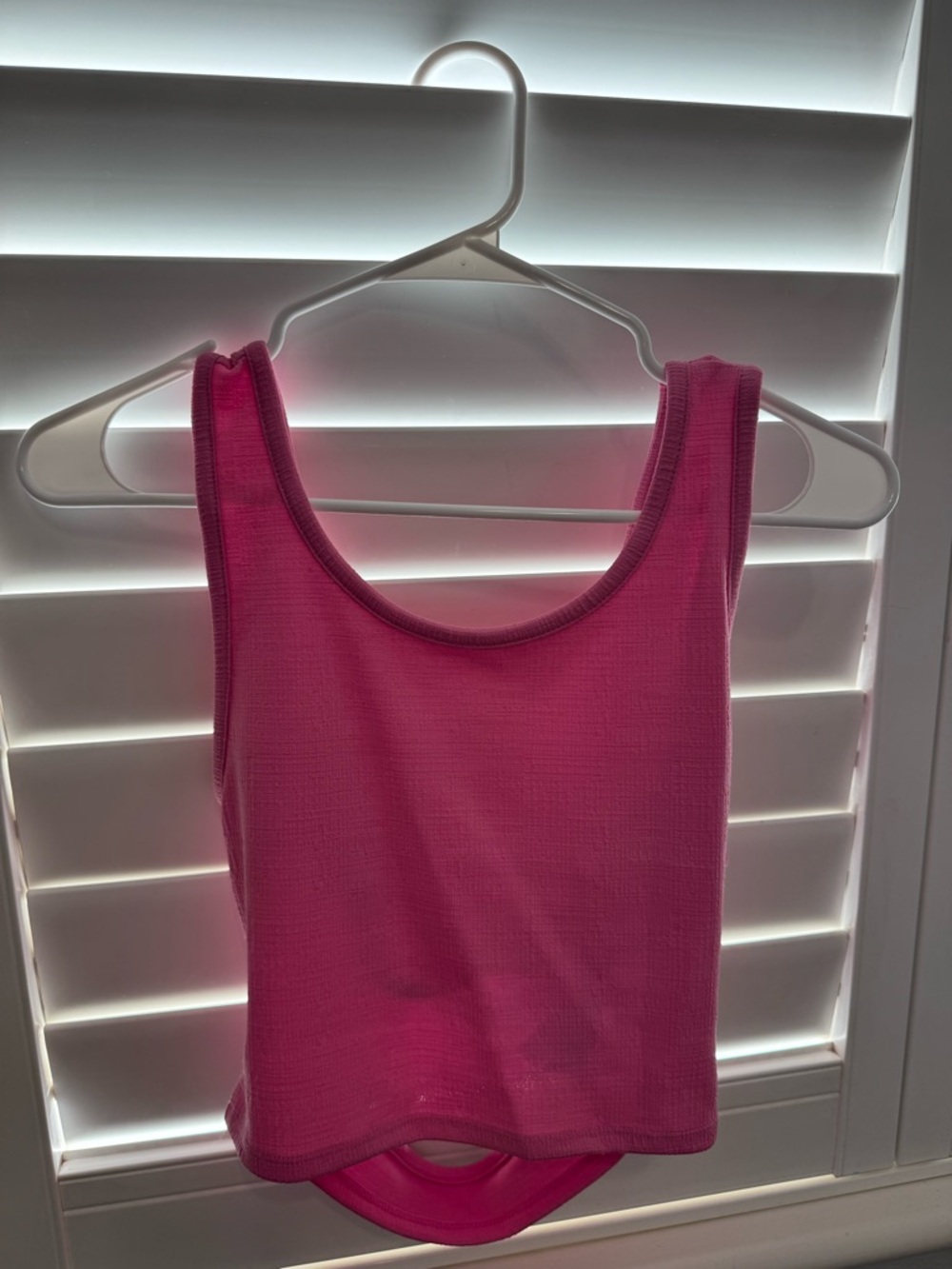 Bright Pink Tank Top